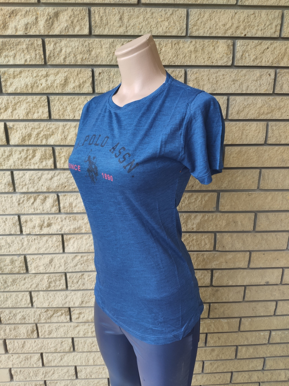 Футболка унисекс коттоновая брендовая U S POL Турция, фото №2