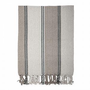 Покривало Бавовняне Bloomingville Зелений 160 см x 130 см synthetic.ua - Фото 1