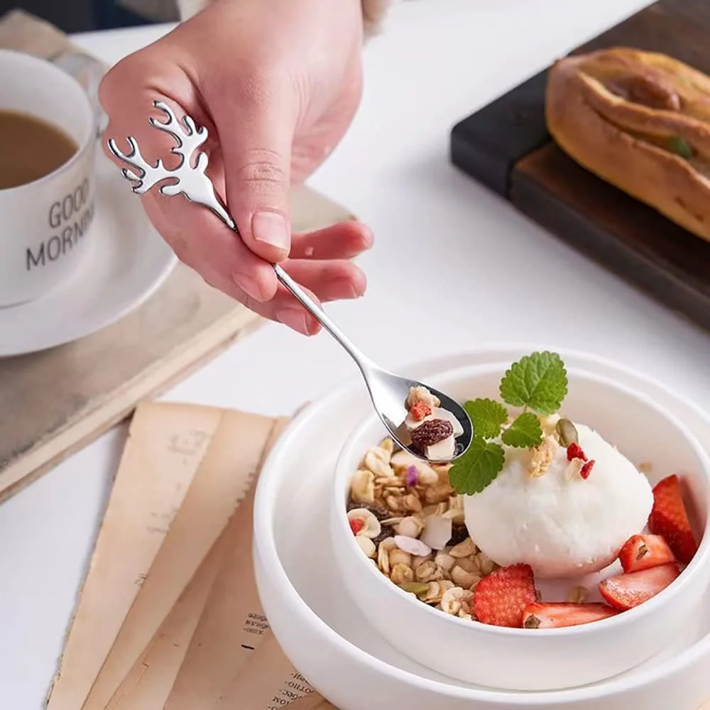 Ложка Кавова з нержавіючої сталі, фото №6