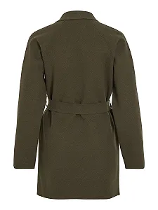 Пальто Vila с поясом synthetic.ua - Фото 1