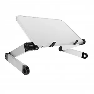 Регульована підставка для ноутбука з охолодженням Gatuida, складана для ноутбуків і планшетів, ергономічний дизайн для офісу та дому, універсальна - Фото 1