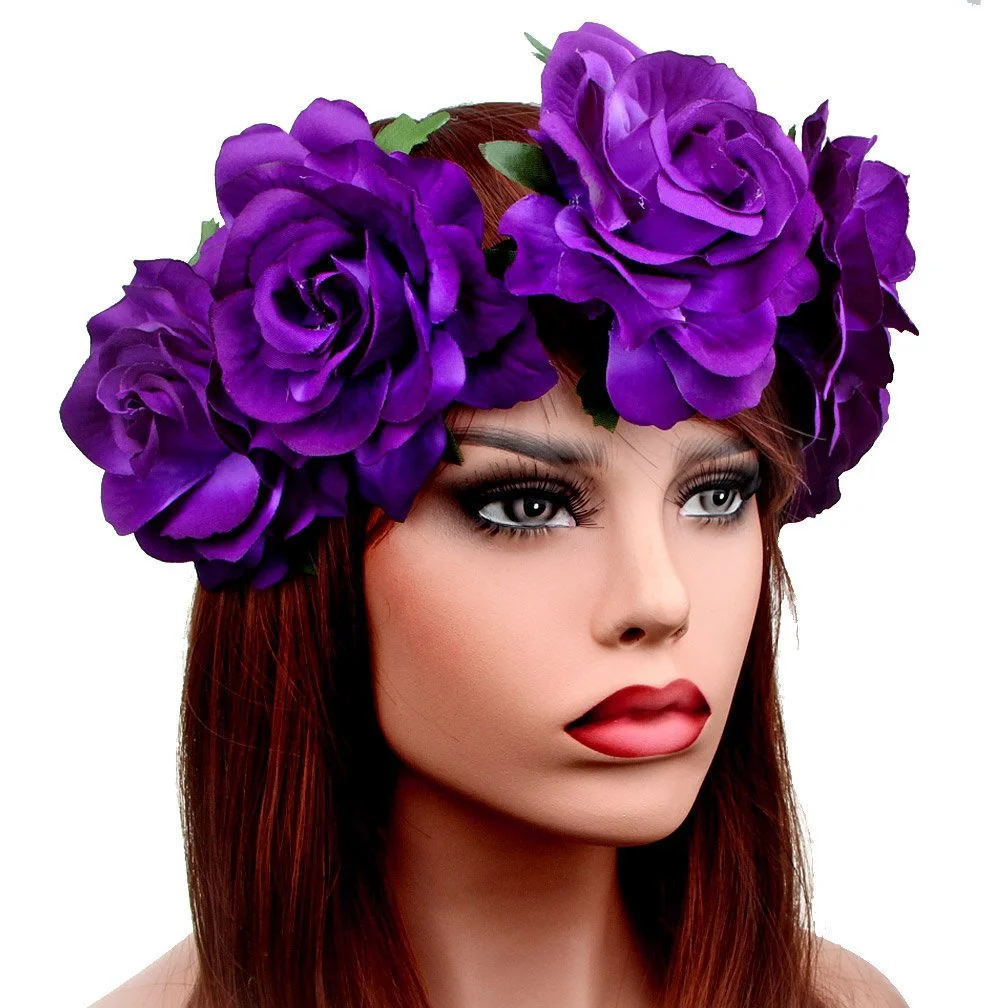 Вінок для волосся Головний убір Весільні фестивальні аксесуари, фото №4 Вінок для волосся Головний убір Весільні фестивальні аксесуари, фото №4