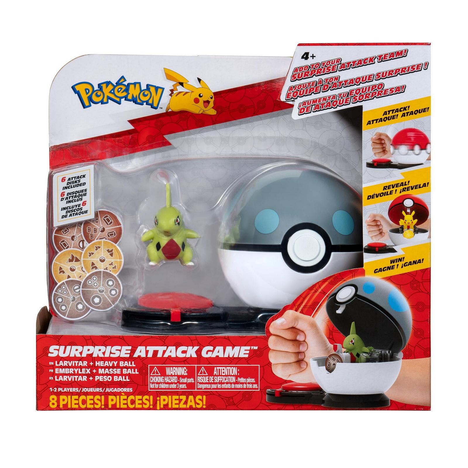 Фігурка Pokémon Larvitar з важким м'ячем, фото №1