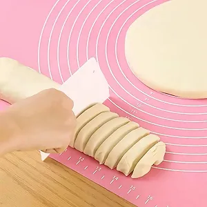 Коврик для теста Силиконовый антипригарный антискользящий с разметкой 50x40 см Розовый цена на synthetic.ua - Фото 1 Коврик для теста Силиконовый антипригарный антискользящий с разметкой 50x40 см Розовый synthetic.ua - Фото 1