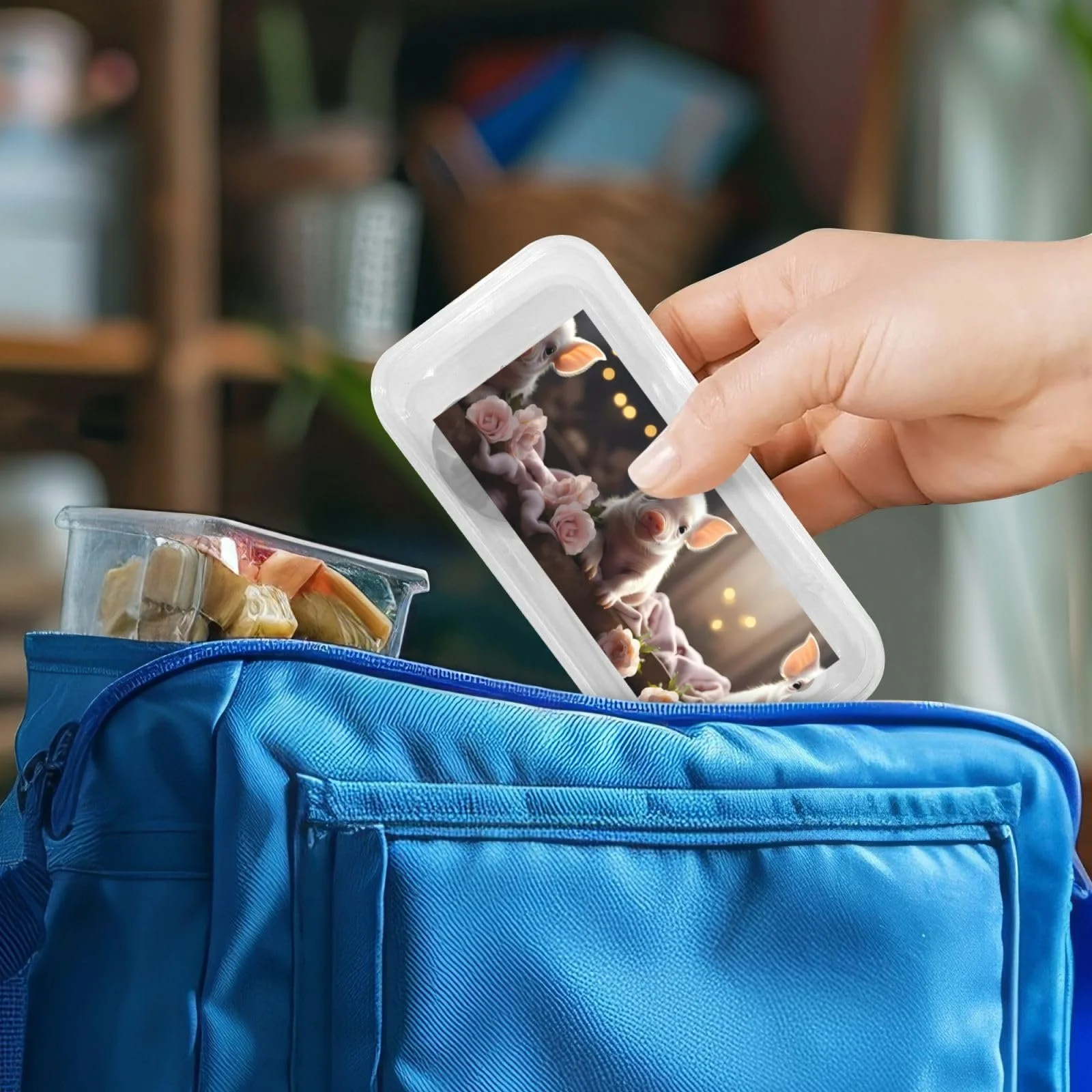 Дитячий набір столових приборів Молода свинка, фото №7 Дитячий набір столових приборів Молода свинка, фото №7