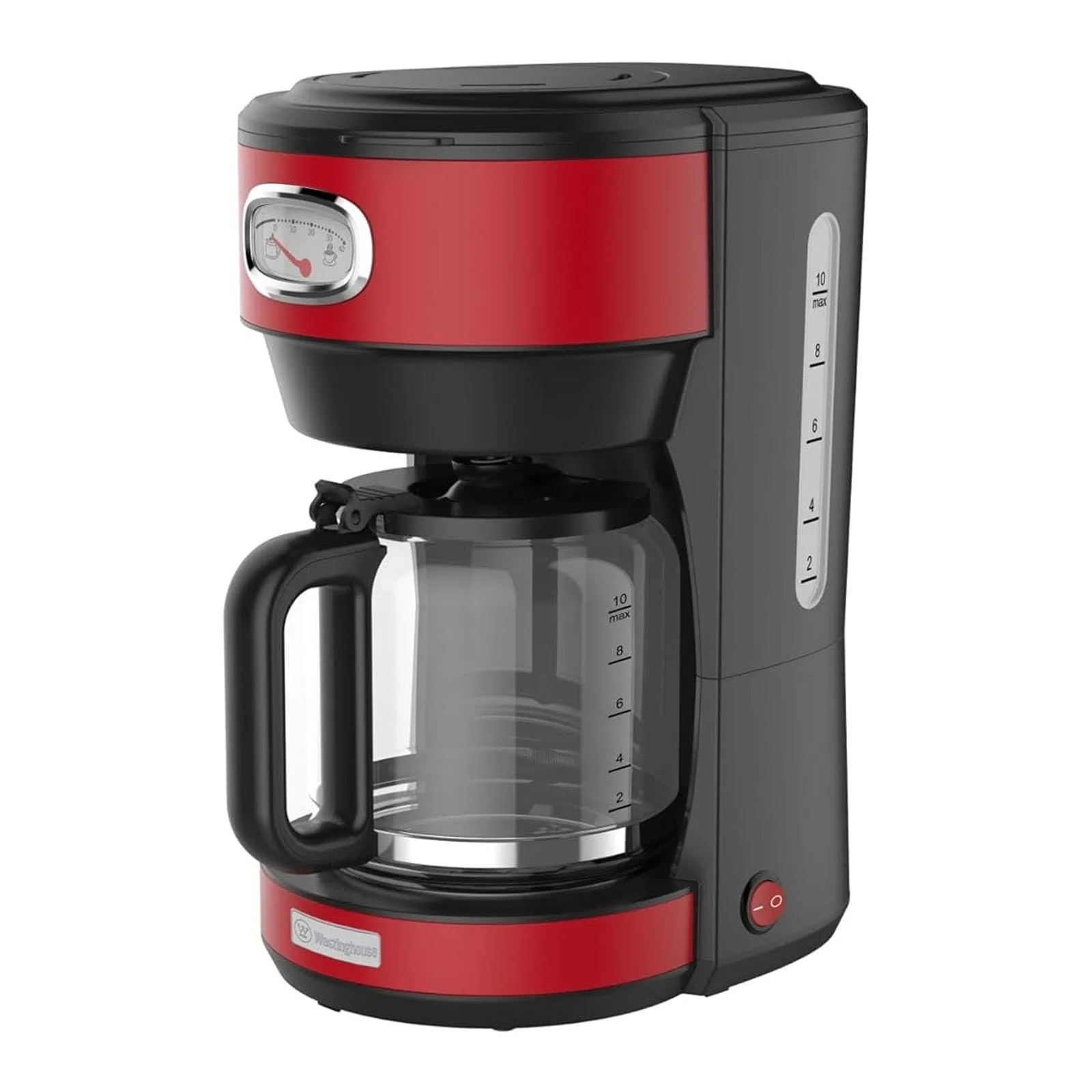 Капельная кофеварка Westinghouse Retro 1,25 л 1000 Вт Красная, фото №1