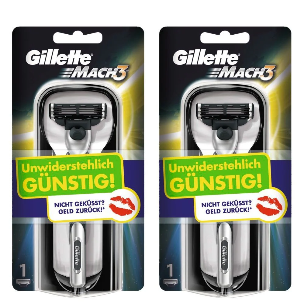 Бритва Gillette Mach3 Test/Week (упаковка из 2 шт.), фото №1