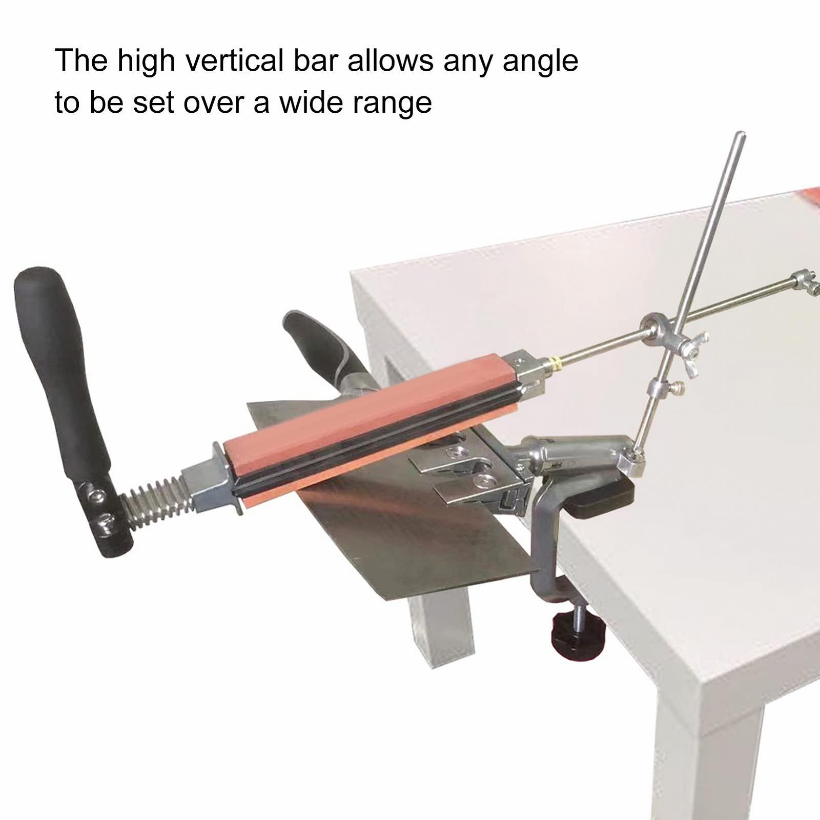 Точило для ножів Pro RH 006 професійна прецизійна з фіксованим кутом та двосторонніми каменями, фото №2 Точило для ножів Pro RH 006 професійна прецизійна з фіксованим кутом та двосторонніми каменями, фото №2