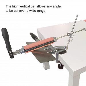 Точило для ножів Pro RH 006 професійна прецизійна з фіксованим кутом та двосторонніми каменями ціна на synthetic.ua - Фото 1 Точило для ножів Pro RH 006 професійна прецизійна з фіксованим кутом та двосторонніми каменями synthetic.ua - Фото 1