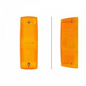 Скляний плафон, покажчик повороту HELLA 9EL 110 013-001 для MAN VOLVO SISU STEYR, лівий synthetic.ua - Фото 1