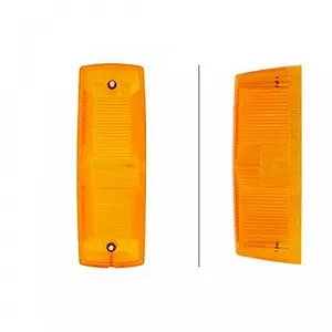 Стеклянный плафон, указатель поворота HELLA 9EL 110 013-001 для MAN VOLVO SISU STEYR, левый synthetic.ua - Фото 1