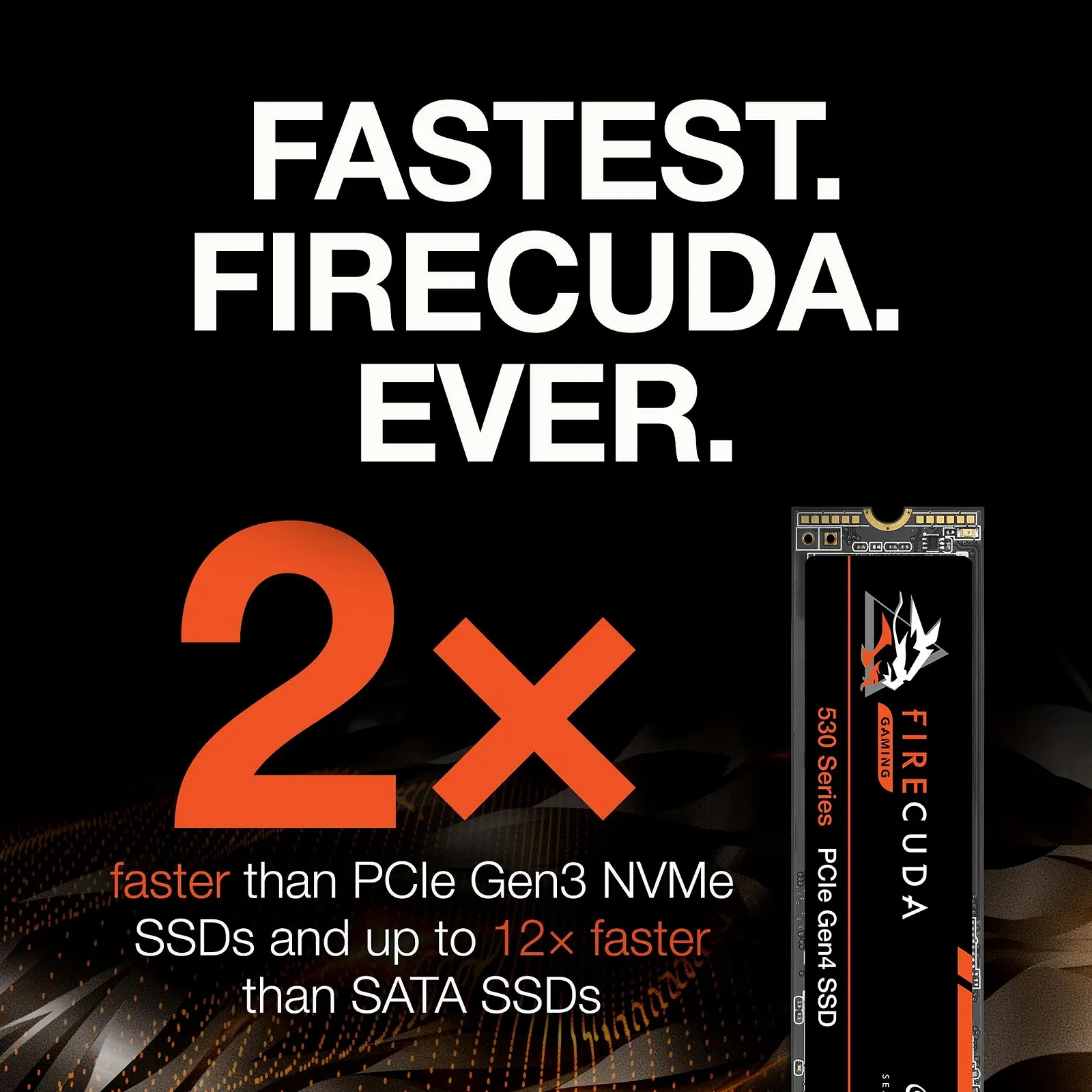 SSD-накопичувач Seagate FireCuda 530 2TB NVMe M.2 PCIe Gen4 x4 ZP2000GM3A013, фото №5