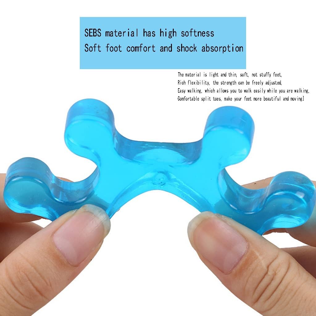 Гелеві роздільники для пальців ніг для перекриваючихся пальців ніг, фото №6