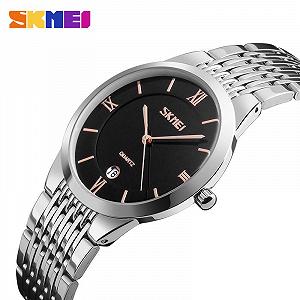 Годинник Skmei 9139 Black-Gold synthetic.ua - Фото 1
