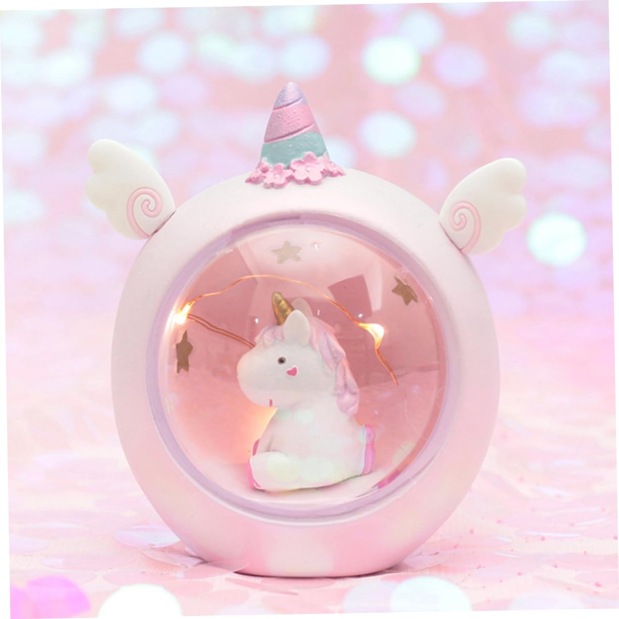 Світильник HEMOTON Unicorn Night Light Projector LED Світлодіодна лампа у формі єдинорога для дітей, фото №5