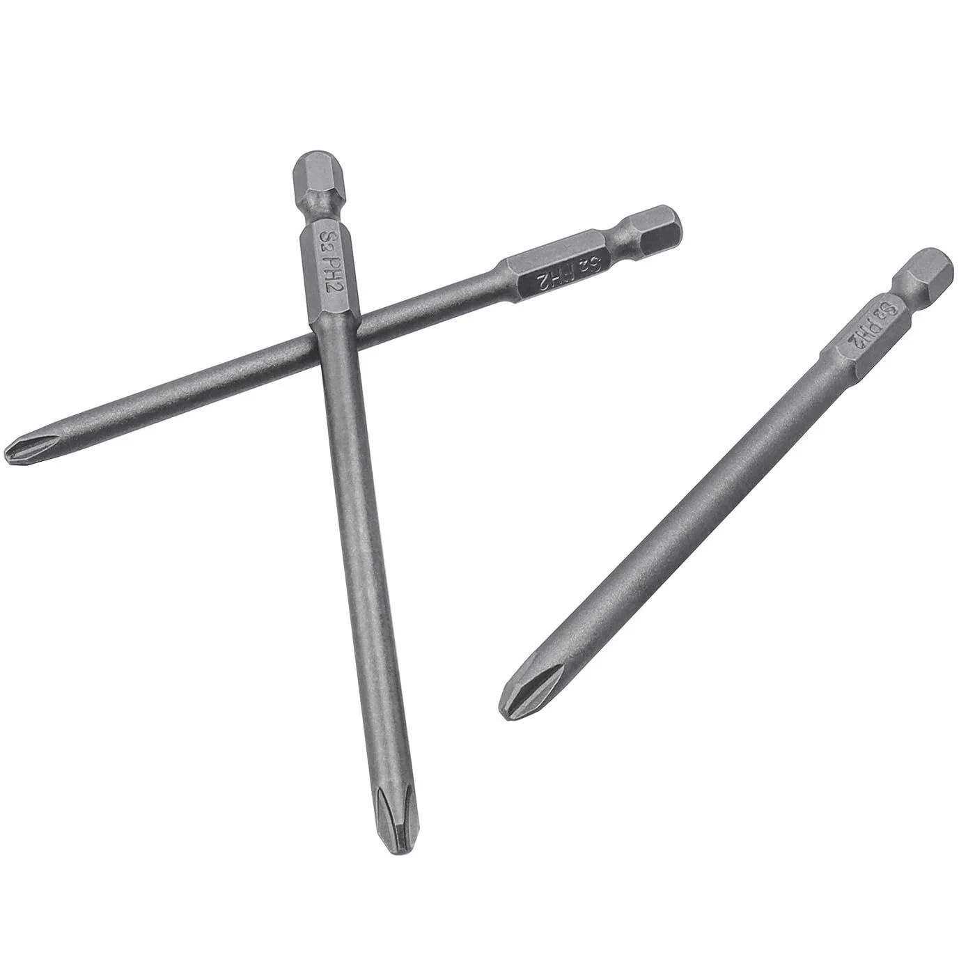 Набір викруткових біт Treki 21 шт 100 мм довгі Torx з отвором 6.35 мм шестигранник, фото №5