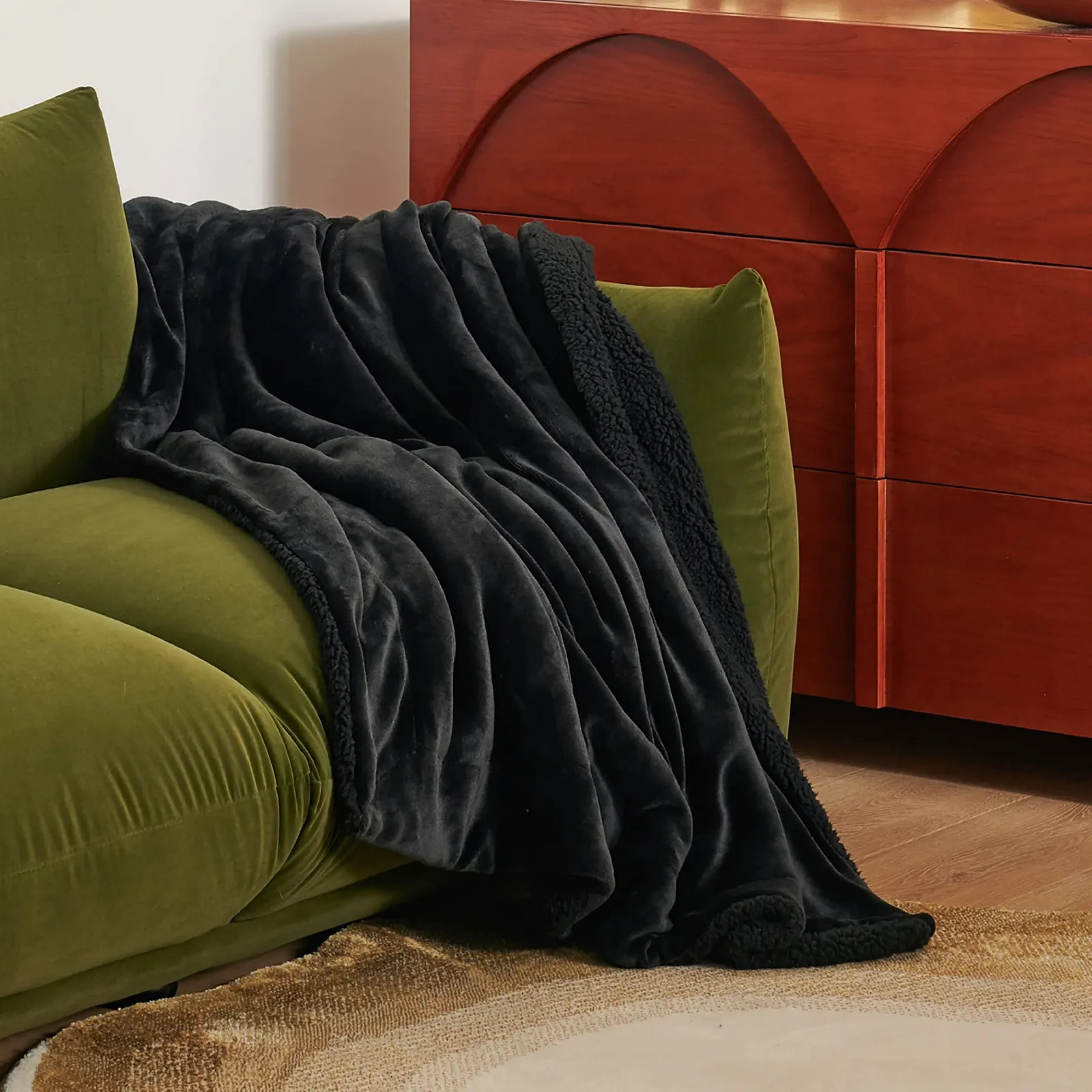 Покривало BEDSURE Пухнастий плед для дивана, фото №3