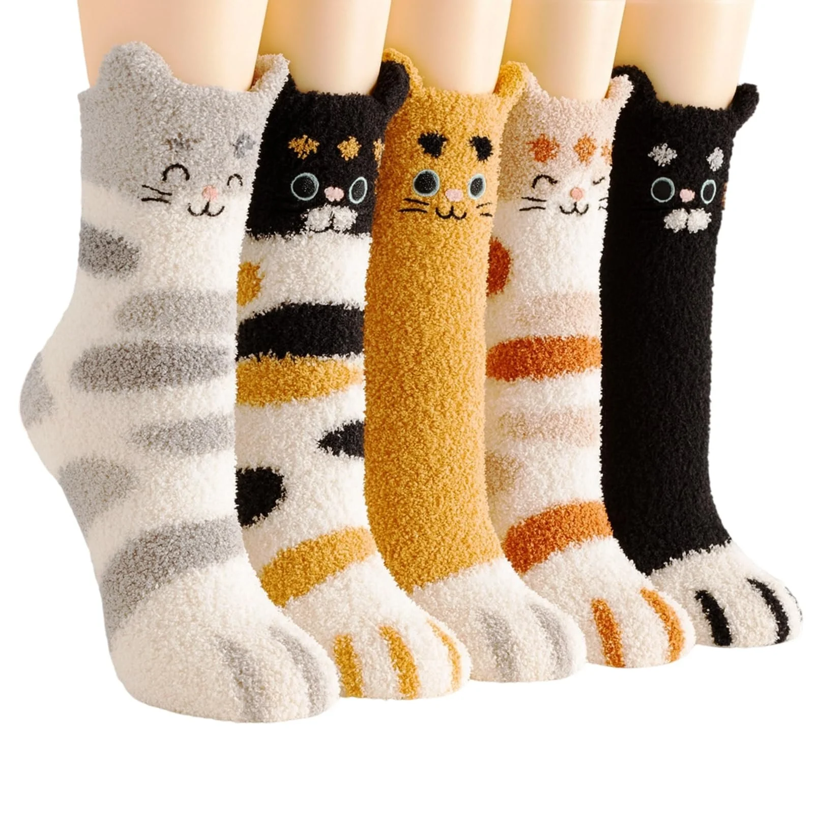 Носки с котами (5 пар), фото №1
