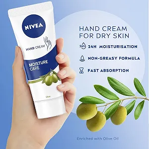 Крем для рук NIVEA Moisture Care Olive, 75 мл synthetic.ua - Фото 1