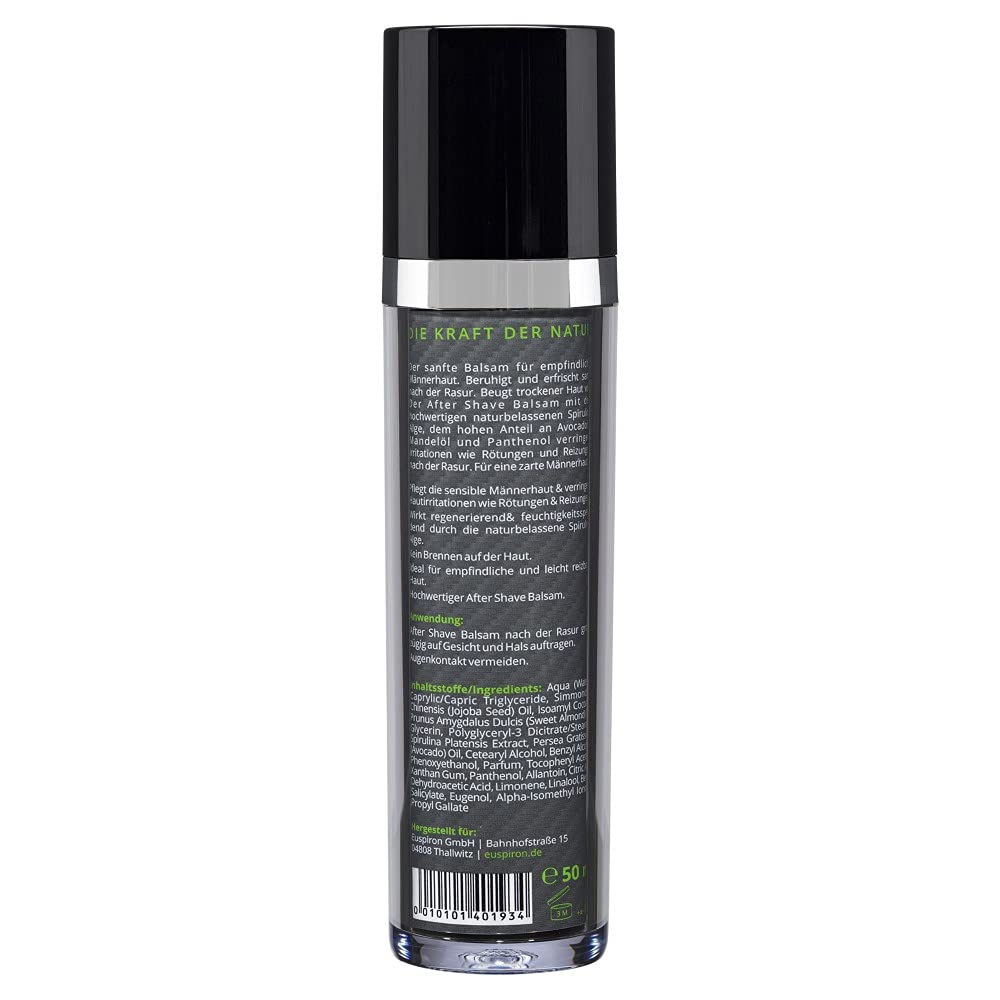 Бальзам Vertifleur After Shave с Спирулиной для Мужчин (50 мл) для Поврежденной и Сухой Кожи, фото №3
