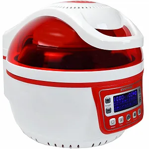 Мультипіч Syntrox Germany Turbo 10 л 1400 Вт 250°C Червона synthetic.ua - Фото 1