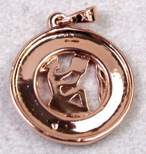 Жіноча підвіска: Водолій-знак зодіаку, фото №4