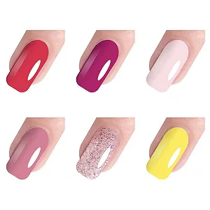 Набір гель-лаків Vishine, 6 різних кольорів, 8 мл, УФ/LED synthetic.ua - Фото 1