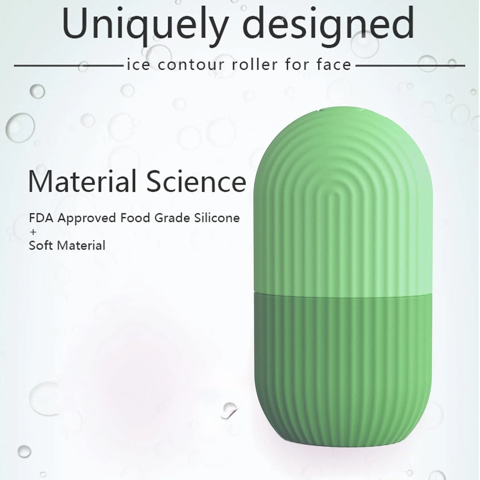 Ролик RoseFlower Льодовий для обличчя, масажер, фото №5