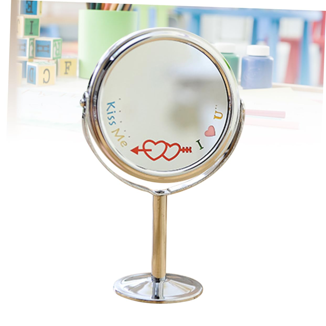 Зеркало Angoily 3st Зеркало с увеличением Светодиодное Зеркало для стола Металл, фото №3 Зеркало Angoily 3st Зеркало с увеличением Светодиодное Зеркало для стола Металл, фото №3