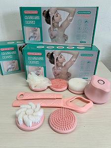 Электрическая массажная щетка для тела Cleaning brush N707 synthetic.ua - Фото 1