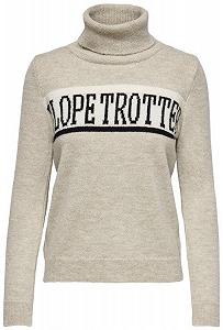 Пуловер ONLSLOPE L/S ROLLNECK PULLOVER KNT 15248082-Pumice Stone ONLY XL - Фото 1