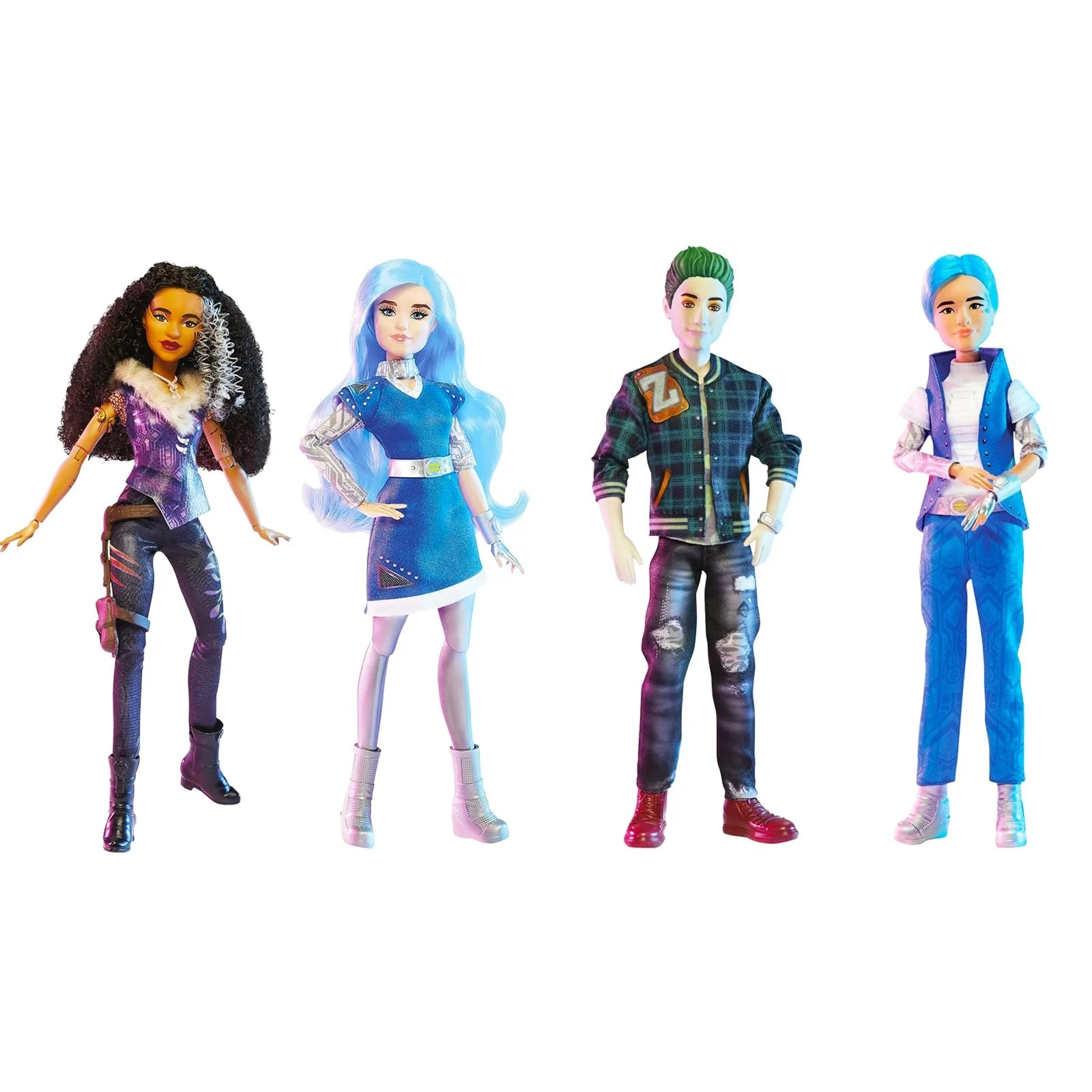 Лялька Disney Zombies Набір Disney Zombies 3 з Зед, Еддісон, Ей-спен і Вілла плюс наклейки, фото №2