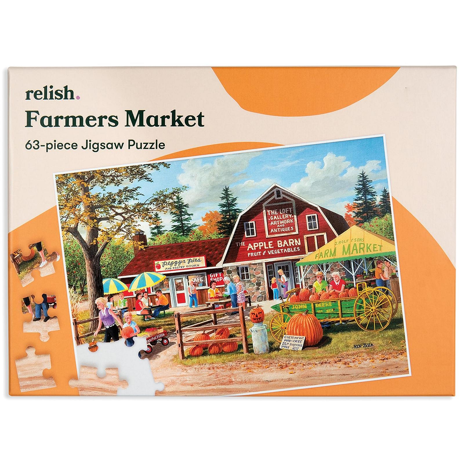 Пазл Relish Farmers Market 63 деталі, фото №1