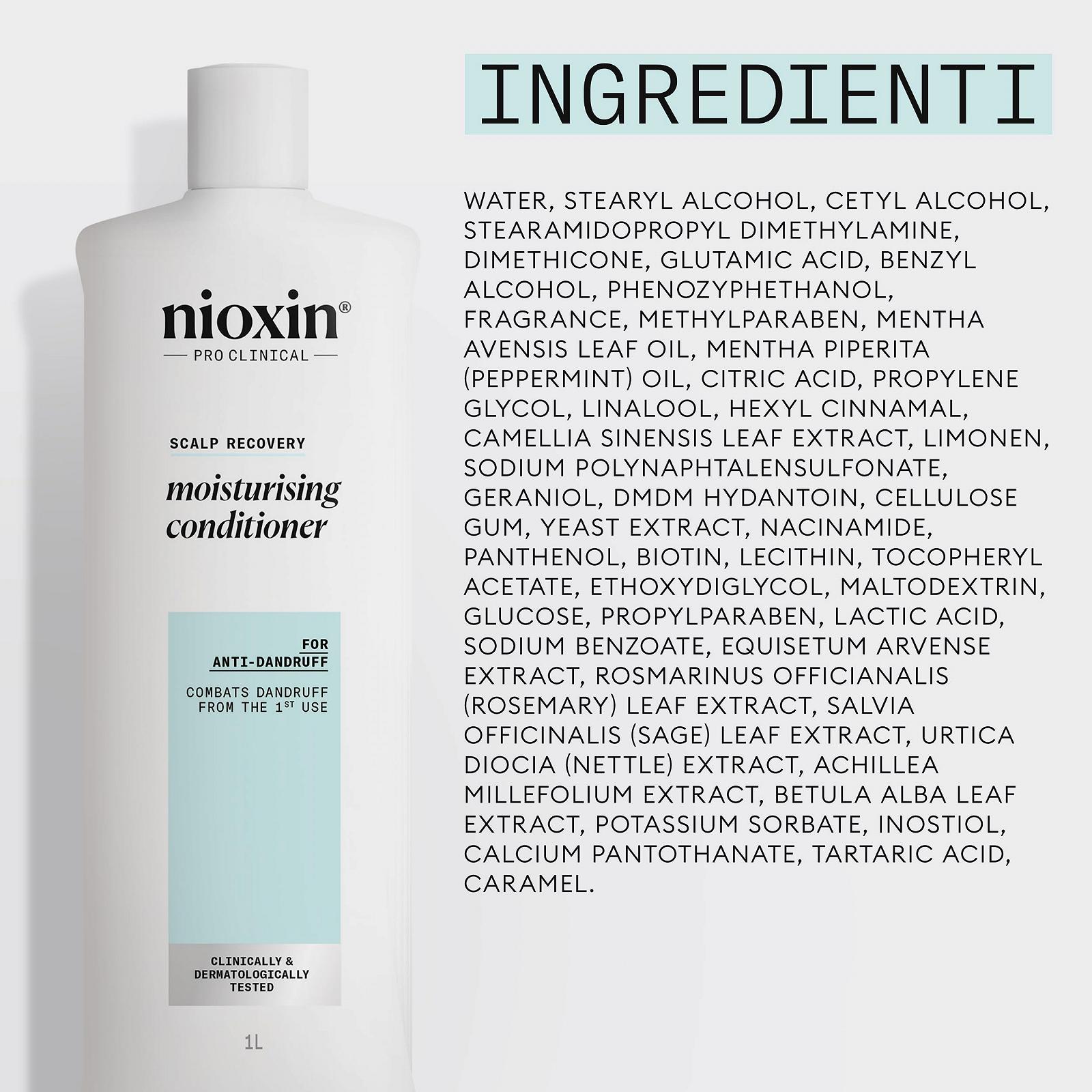 Кондиционер Nioxin Scalp Recovery Moisturising Conditioner Против зудящей и сухой кожи головы 1 л, фото №7