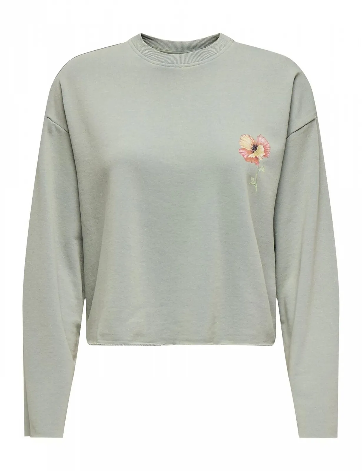 Кофта ONLY Onllucinda L/S Flowers O-Neck Ub SWT, фото №1