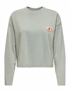 Кофта ONLY Onllucinda L/S Flowers O-Neck Ub SWT - Фото 1