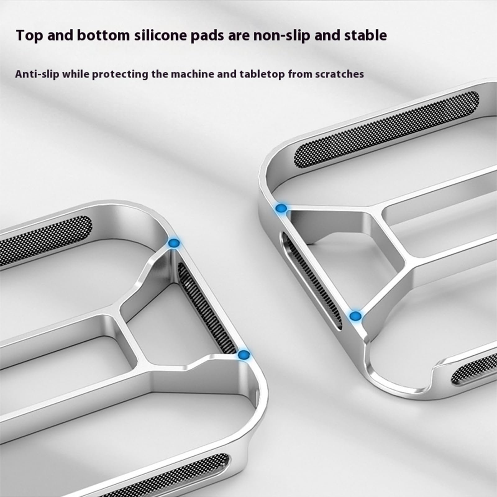 Подставка для ноутбука с рассеиванием тепла для настольного ПК, небольшая компьютерная алюминиевая охлаждающая подставка, фото №8