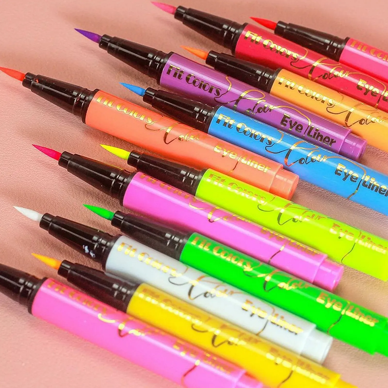 Рідка Підводка AUTOECHO Флуоресцентна Матова Різнобарвна, фото №2 Рідка Підводка AUTOECHO Флуоресцентна Матова Різнобарвна, фото №2