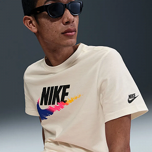 Футболка Nike M NSW TEE 6MO FTRA SP25 HJ0568-133 Бежевый XL - Фото 1