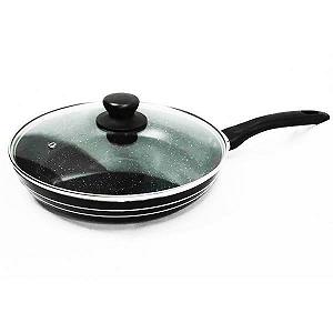 Купить Сковорода UNIQUE UN-5144 22 см с крышкой гранит темный - Фото 1 Сковорода UNIQUE UN-5144 22 см с крышкой гранит темный - Фото 1