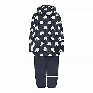 Дождевик Celavi Унисекс Детский Набор Слоник AOP PU synthetic.ua - Фото 1