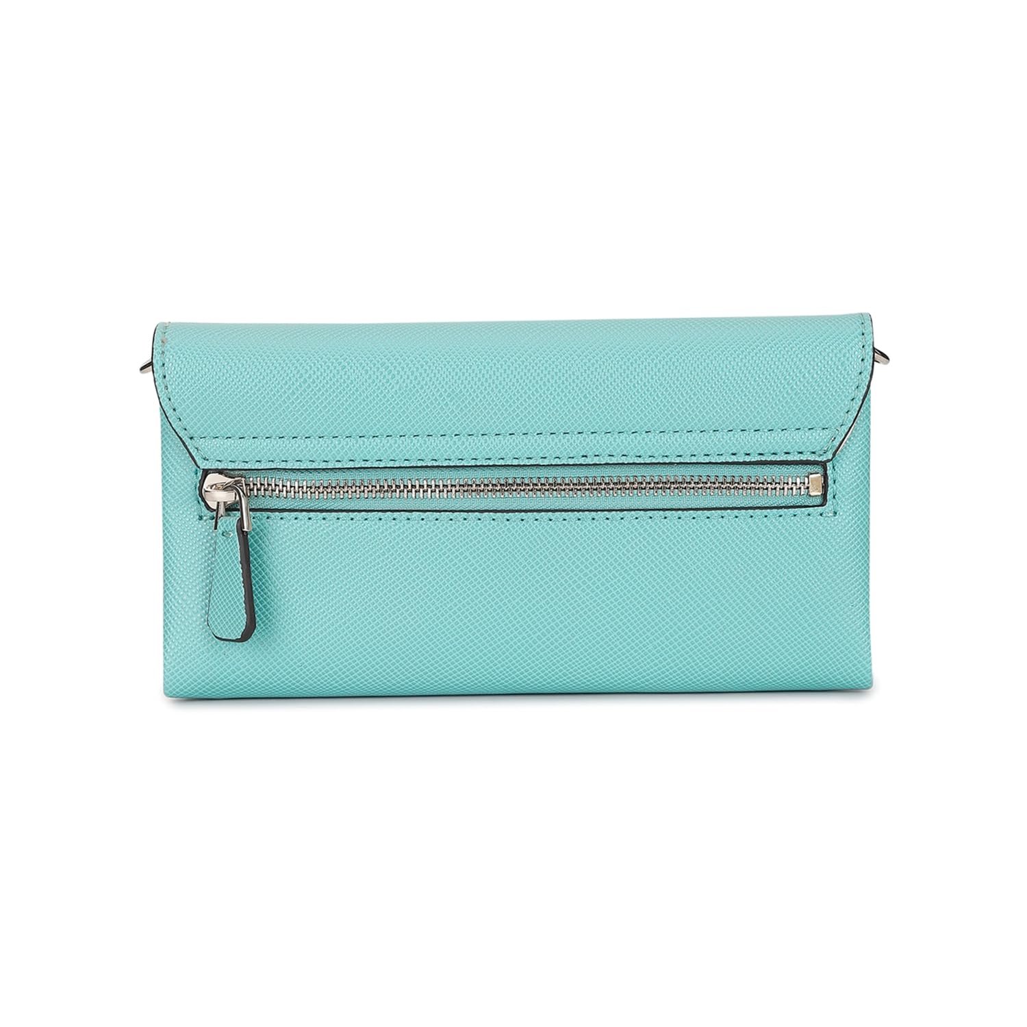 Сумка через плече GUESS Noelle Teal, фото №3