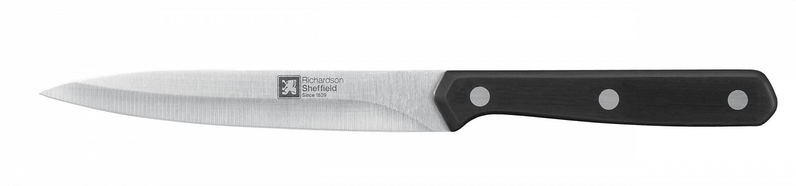 Набор ножей в блоке Cucina Richardson Sheffield 15 предметов серебристый, фото №5
