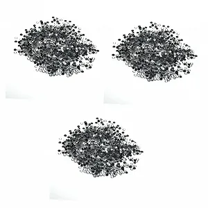 Декоративні прикраси Healeved, 3 набори, 3 мм SS10, кришталев - Фото 1