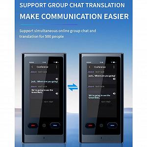 Интеллектуальный голосовой переводчик Экран 3 дюйма 138 языков онлайн, 15 языков оффлайн synthetic.ua - Фото 1