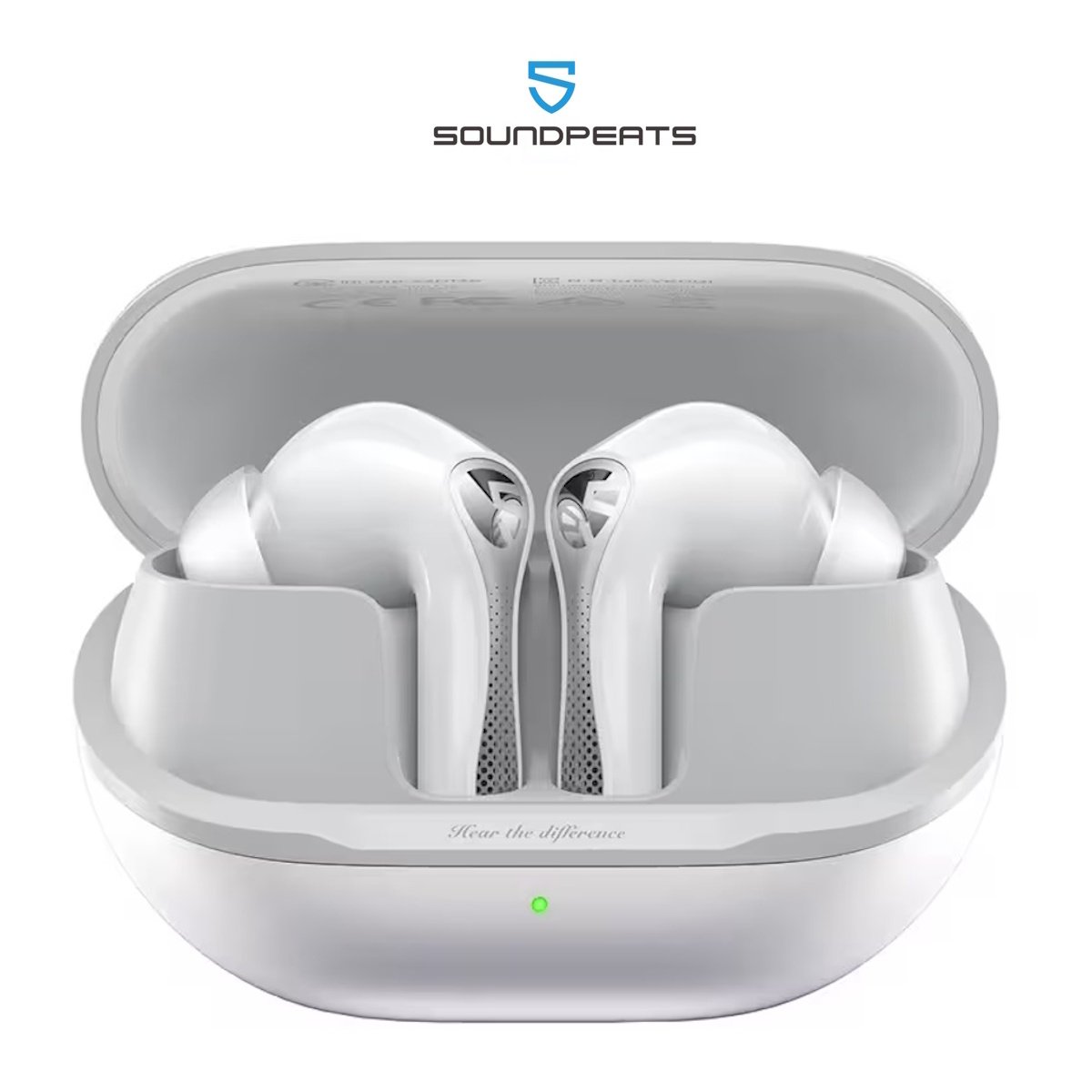 Наушники SoundPEATS Air5 Pro Qualcomm aptX Lossless LDAC White, фото №2 Наушники SoundPEATS Air5 Pro Qualcomm aptX Lossless LDAC White, фото №2