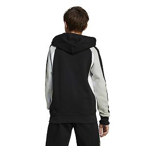 Толстовка adidas детская унисекс Seasonal Essentials Colour Block Fleece synthetic.ua - Фото 1