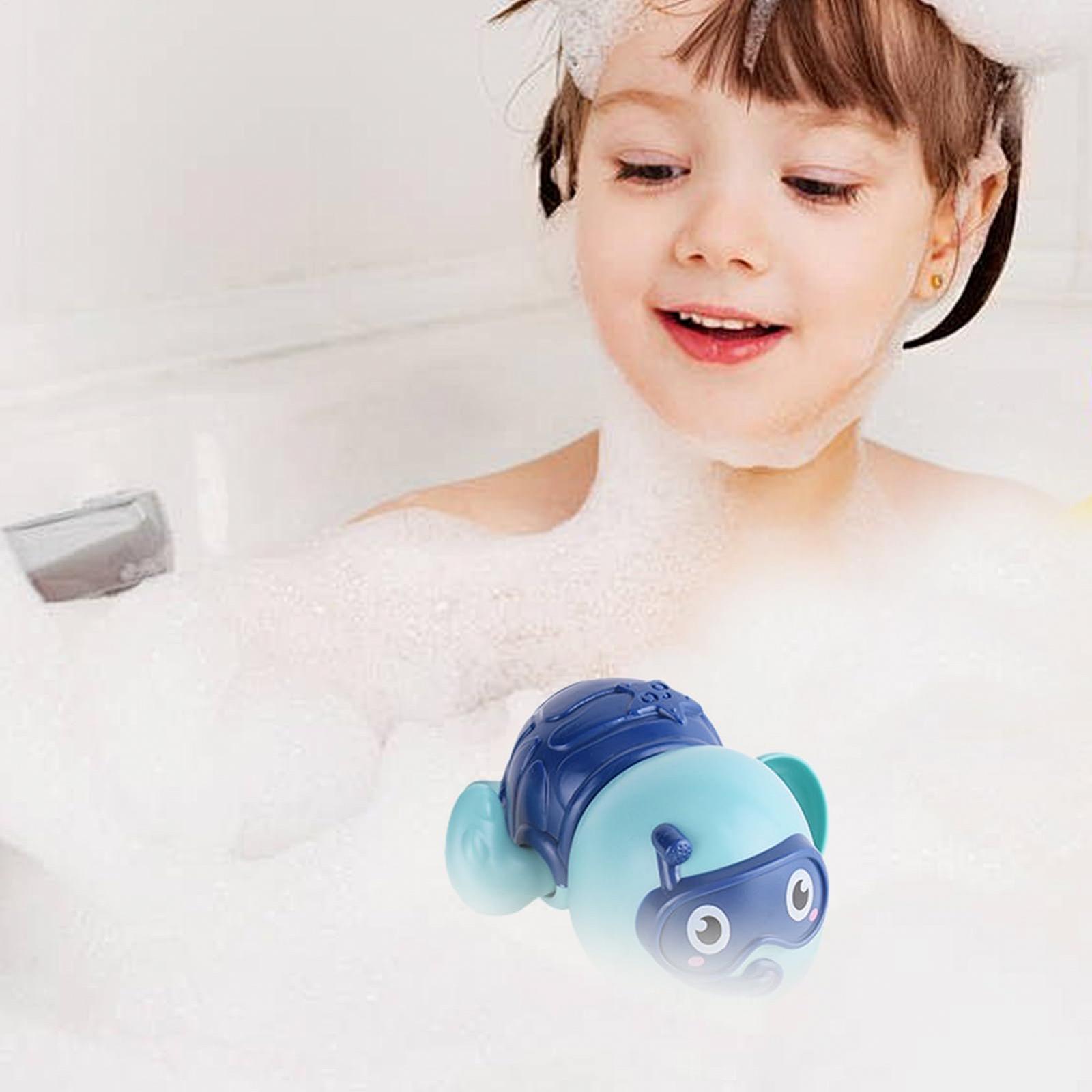 Игрушка для ванны Черепаха интерактивная плавающая, фото №2