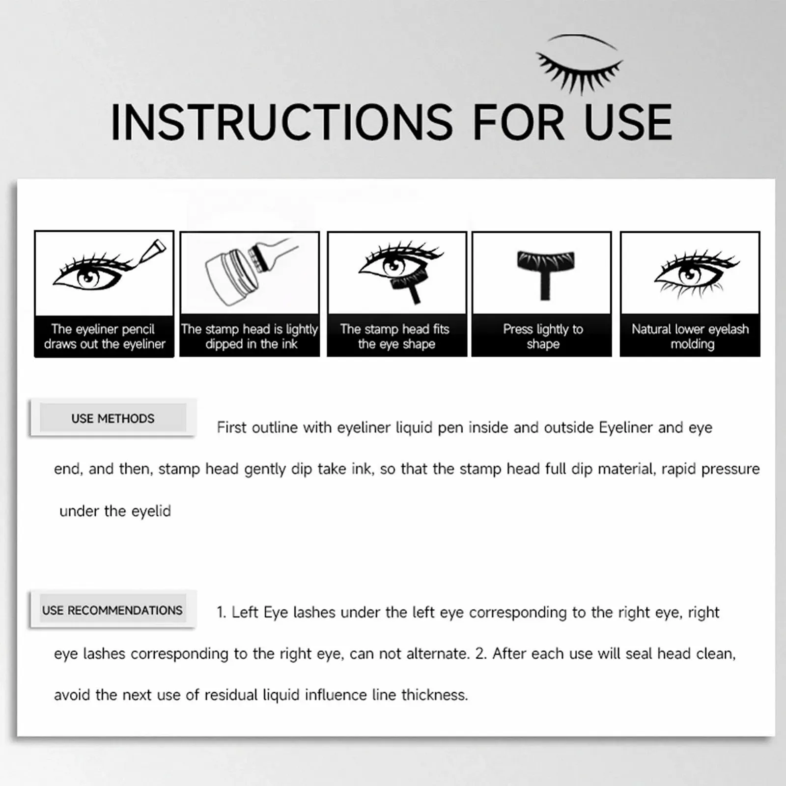 Підводка-штамп рідка для очей, фото №4 Підводка-штамп рідка для очей, фото №4