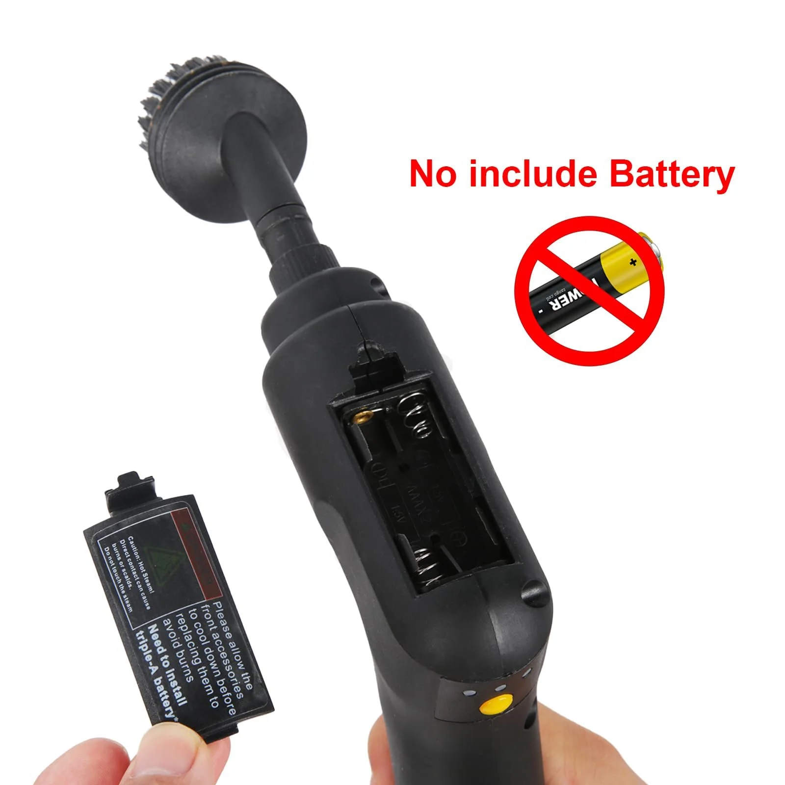 Пароочисник 2500 W Ручний з цифровим дисплеєм високого тиску, фото №6